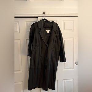 Vintage Leather Coat from the ‘80’s or ‘90’s